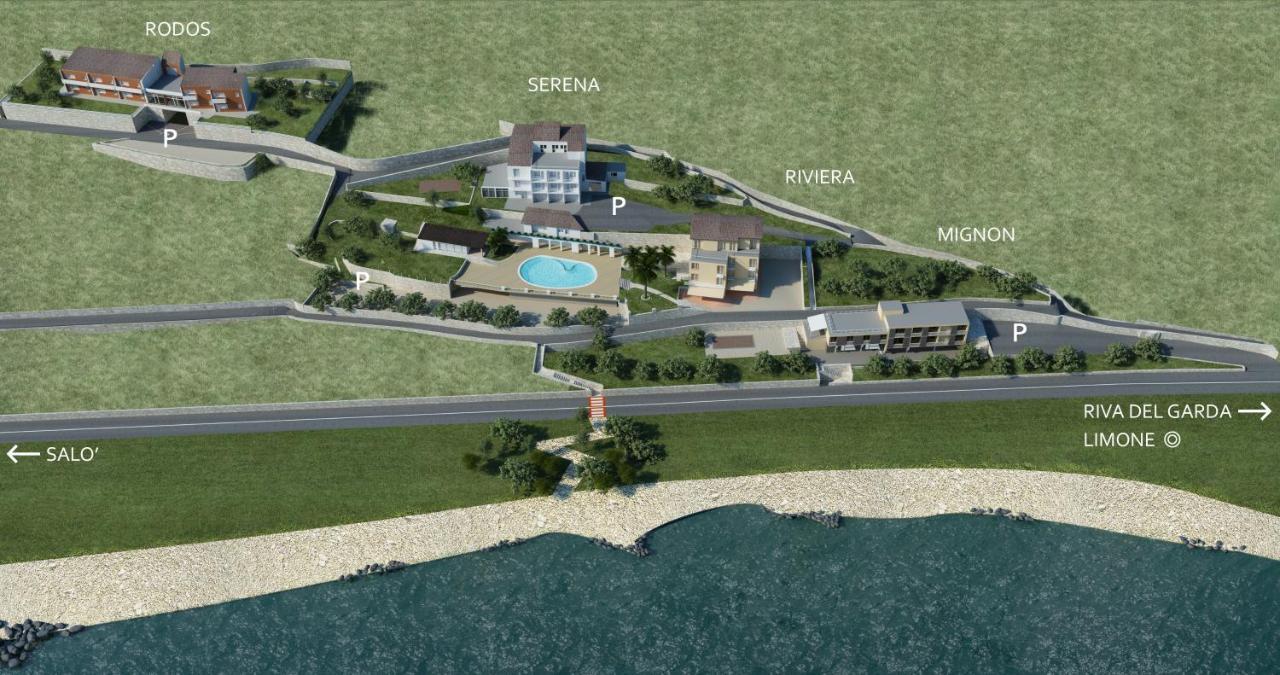 Hotel Riviera Panoramic Green Resort Limone sul Garda Exterior foto